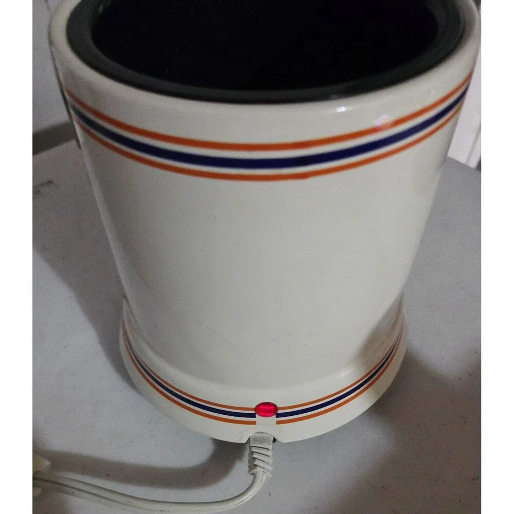 Fighting Illini Jar Candle Warmer Large *WORKS*